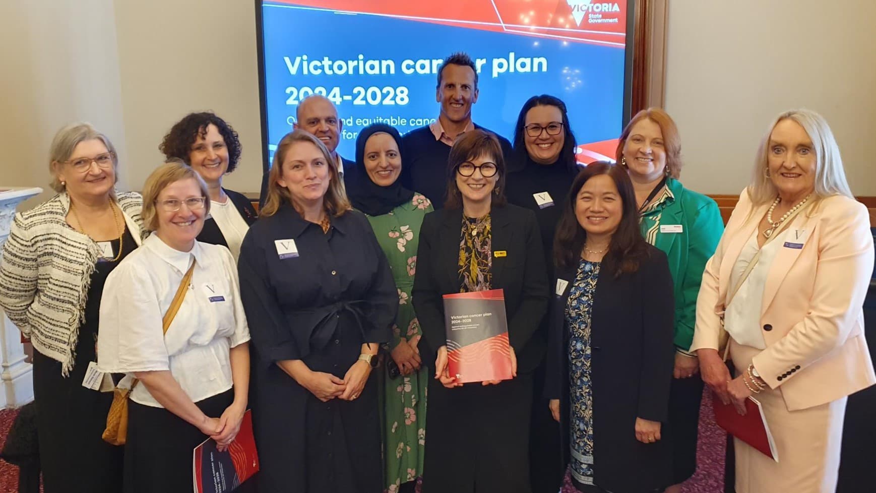 HRICS attends official launch of Victorian Cancer Plan 2024-2028